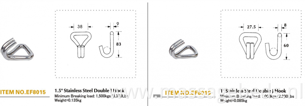 specification of J hook